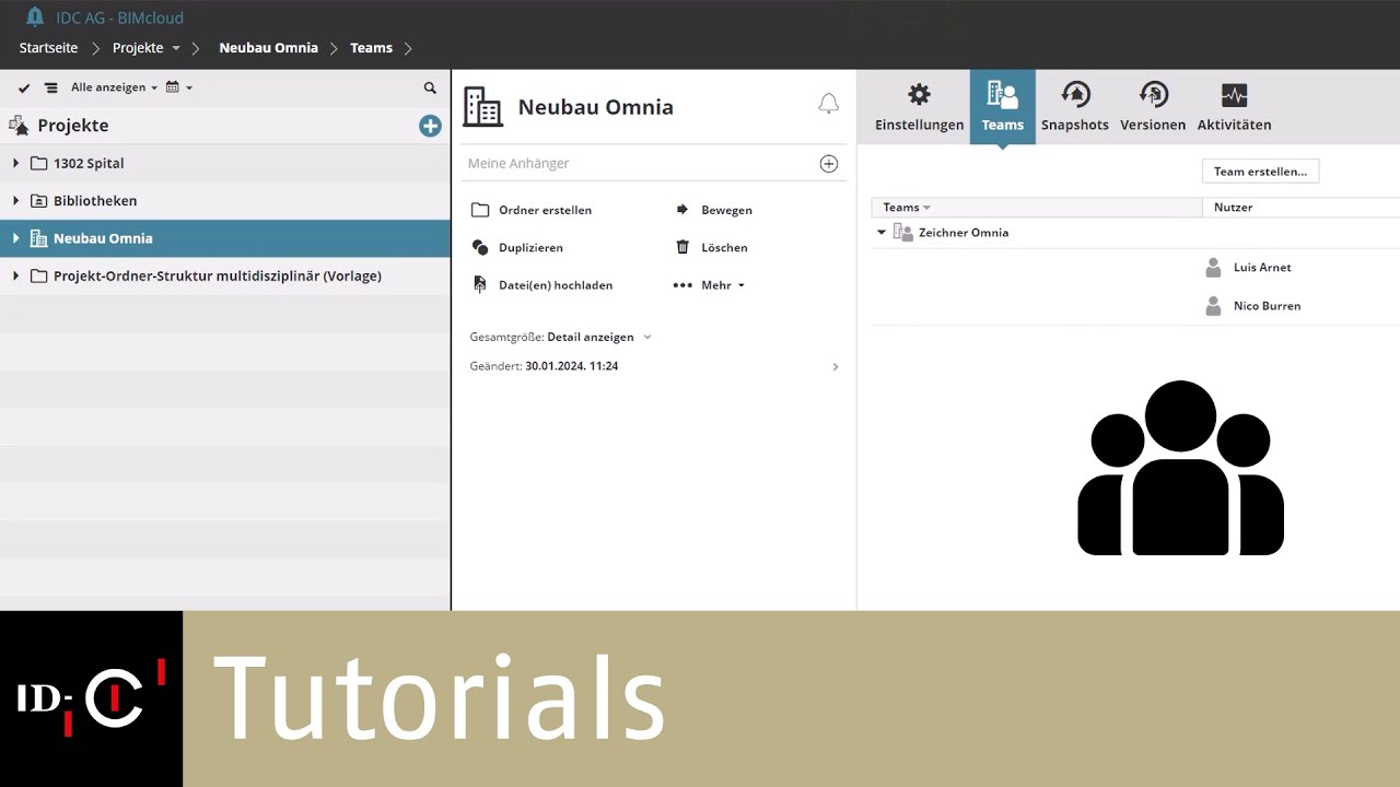 BIMCLOUD Tutorial | BIMcloud Teams