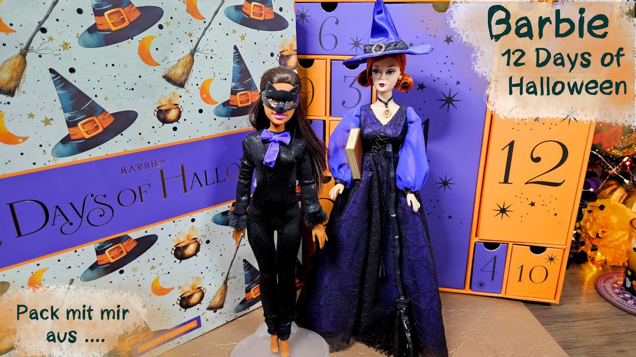 12 Days of Halloween Calender Barbie 