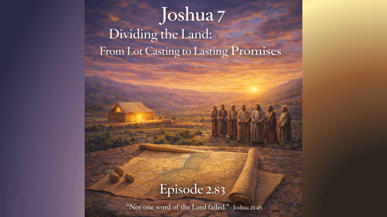 Joshua 7 | Dividing the Land: From Lot Casting to Lasting Promises