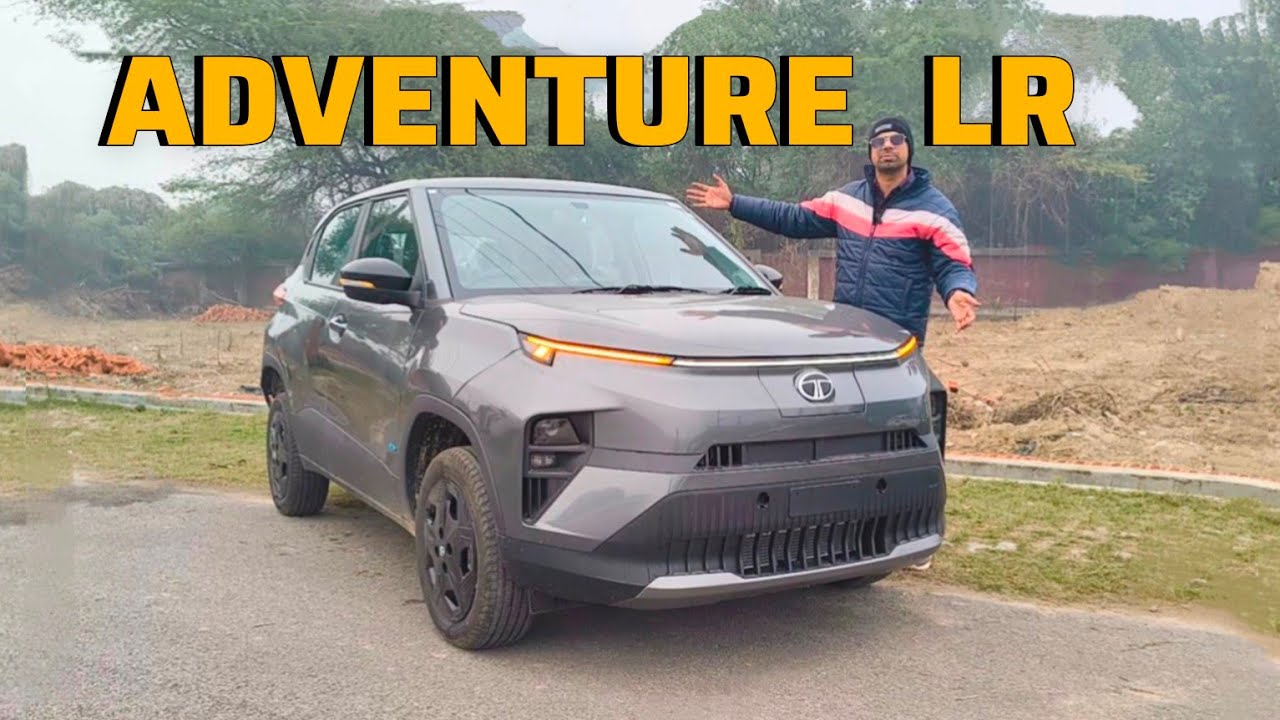 Tata Punch EV Adventure LR 🦚 Most Perfect Variant for All