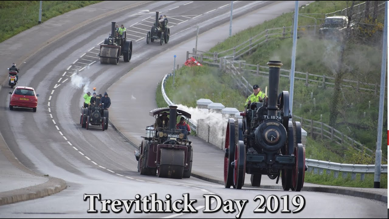 Camborne Trevithick Day 2019 (Steam engines on the road)