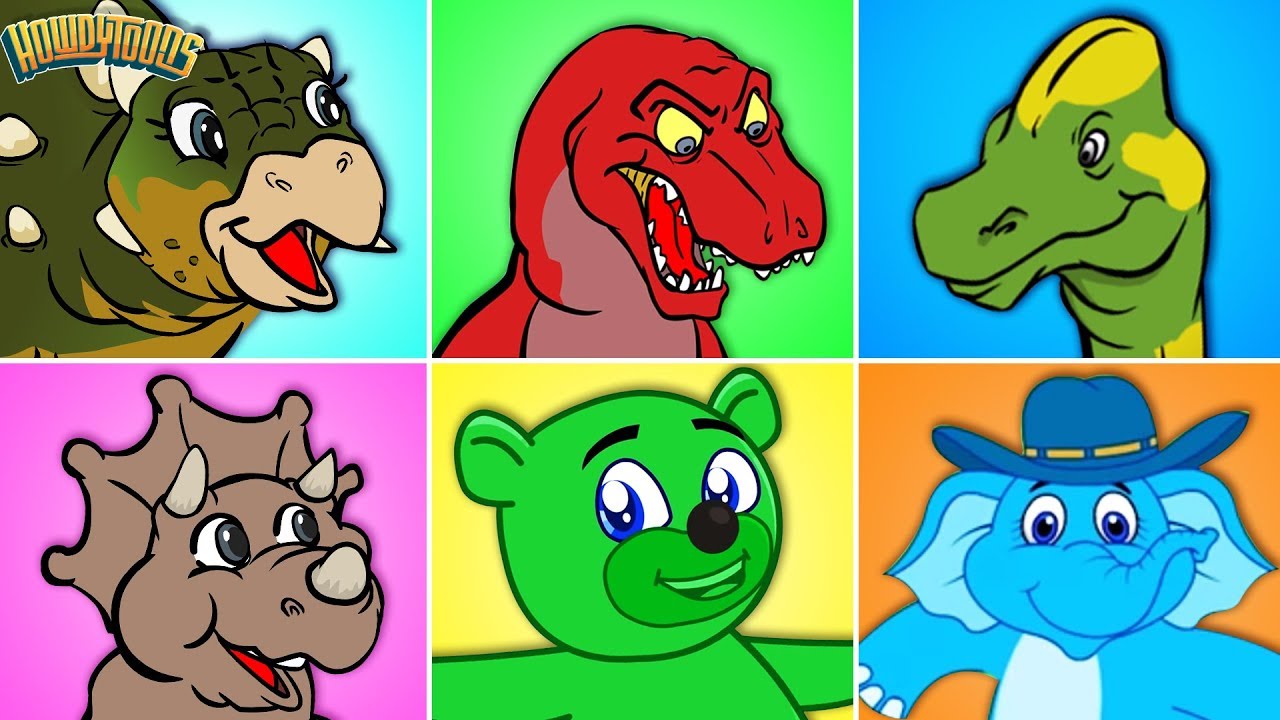 Las Mejores Canciones de Howdytoons en 2018 | Dinostory por Howdytoons