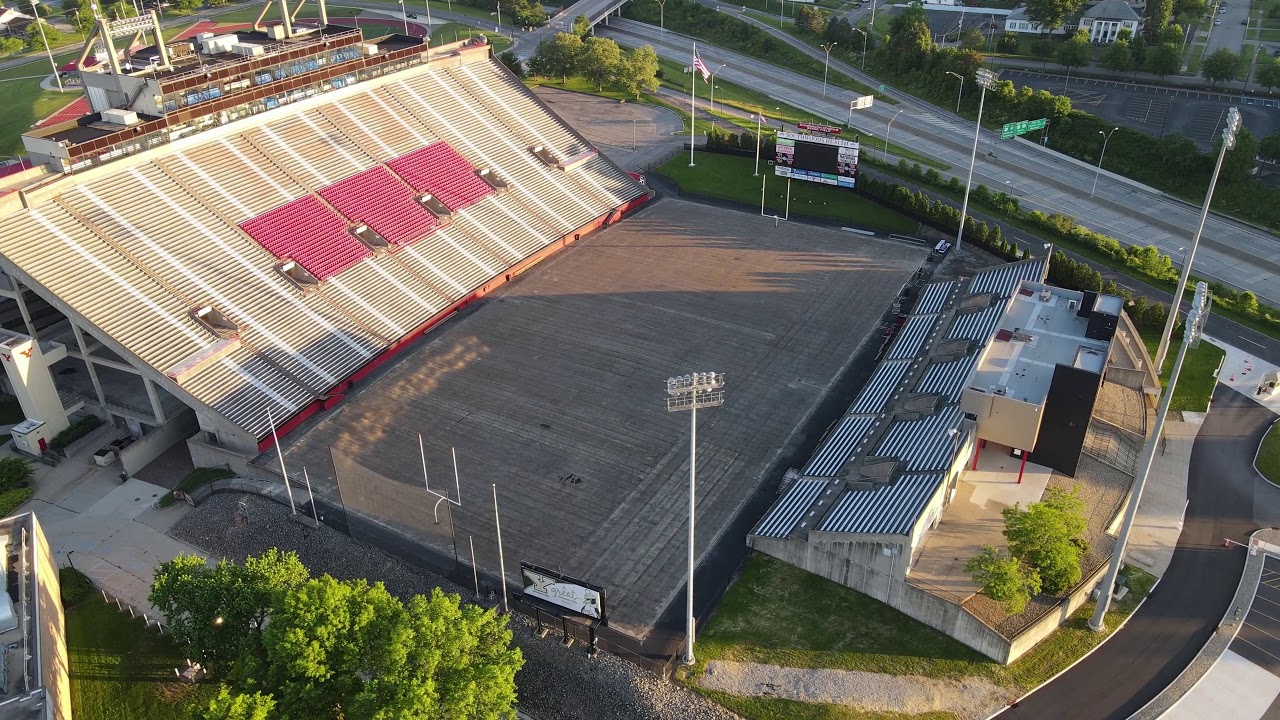 2020 Youngstown State University-Stambaugh Stadium Turf Removed June 7, 2020