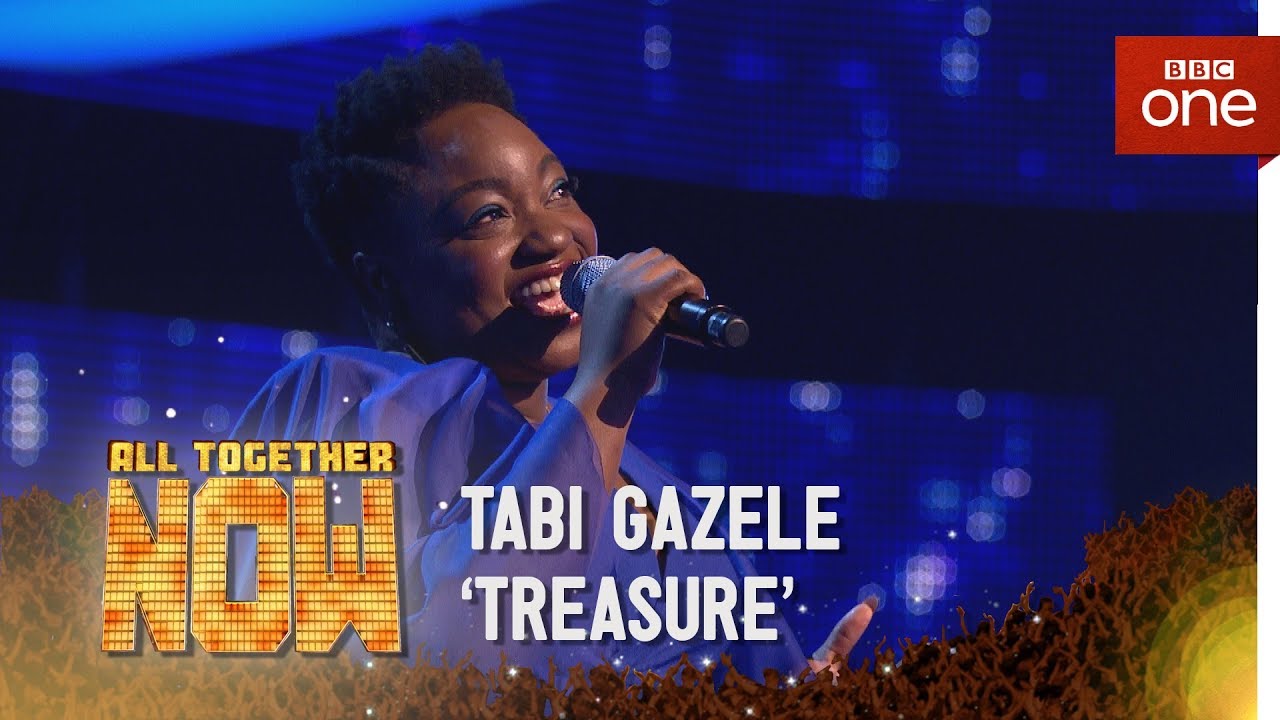 Tabi Gazele performs 'Treasure' by Bruno Mars - All Together Now: Episode 2 - BBC