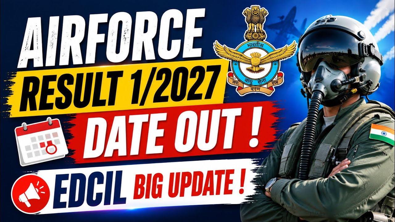 Air Force Result 01/2027 Date Out? | Airforce Agniveer Result 01/2027 | When Will the Result Be R...