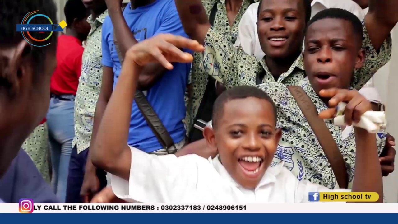 HIGH SCHOOL TV -  QUAMINA MP LIVE INSIDE UPSHS CAPE COAST