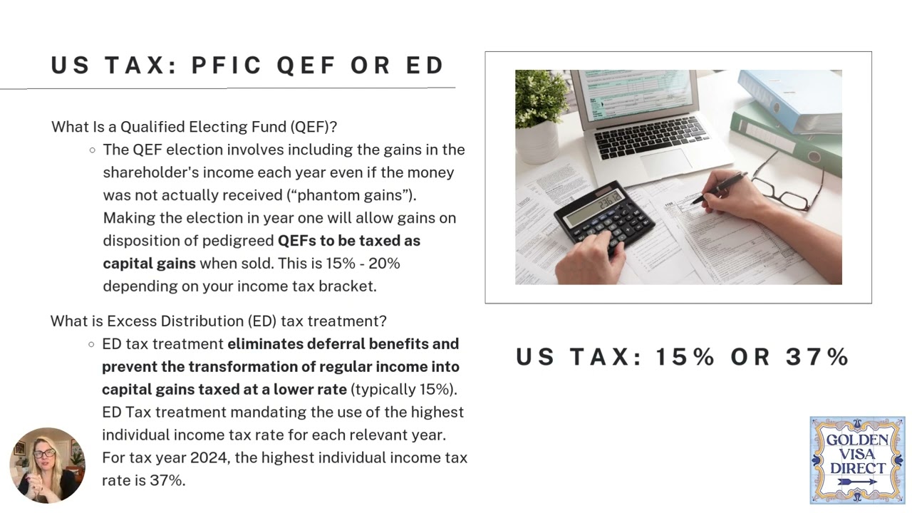 US Tax Considerations for foreign investments made by US Persons