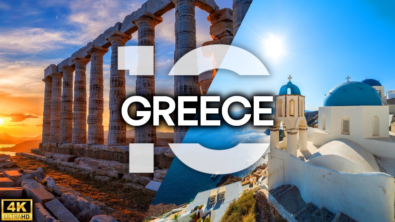 Греция 🇬🇷 ТОП-10 мест для посещения с историей и сказочными пейзажами | 4K Путеводитель