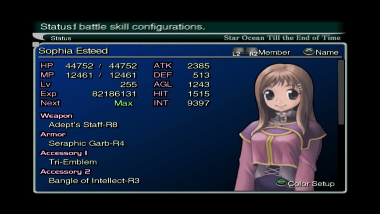 Star Ocean 3 Till the End of Time - HD Alternate Models/Clothes Pt1