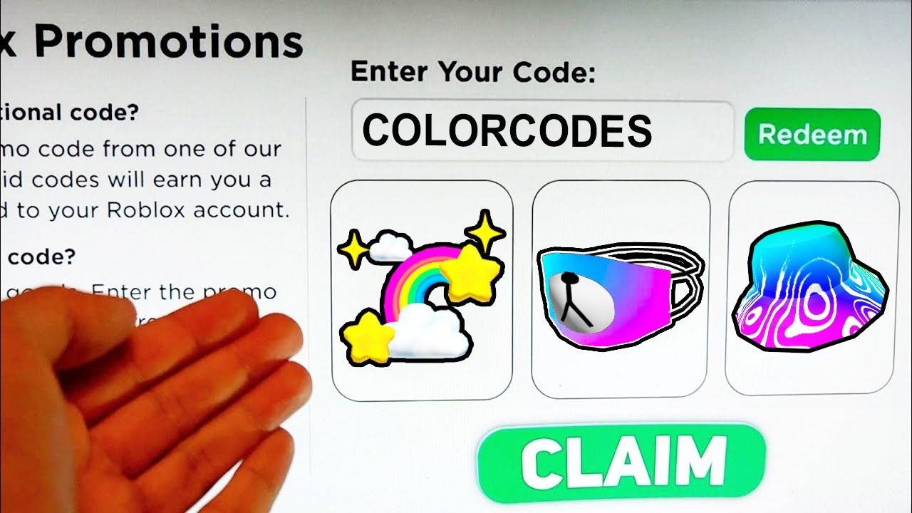 2023 *ALL* ROBLOX PROMO CODES All Free ROBUX Items in MAY + EVENT | All Free Items on Roblox