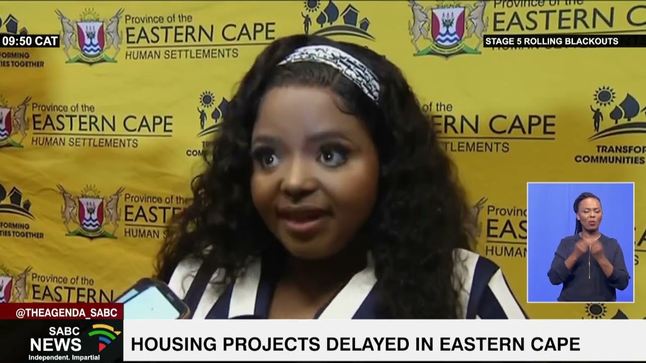 Housing projects delayed in Eastern Cape