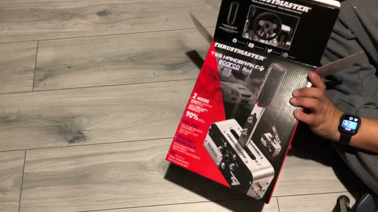 Thrustmaster TSS+Sparco Mod Unboxing