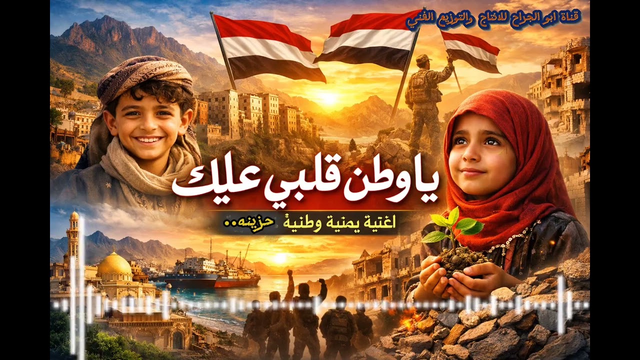 يا وطن قلبي عليك | أغنية يمنية حزينة بين الألم والأمل 2026