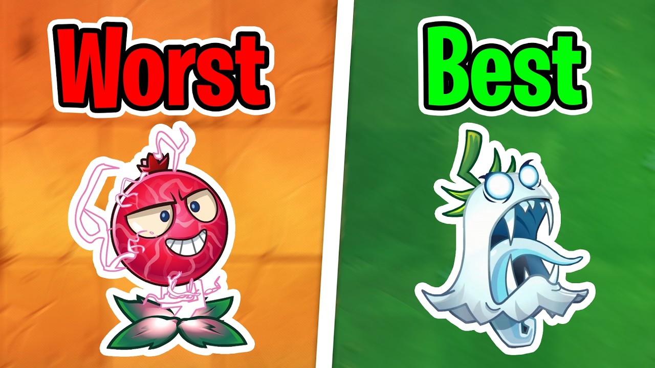 Ranking Every Gemium Plant From Worst to Best in PVZ 2