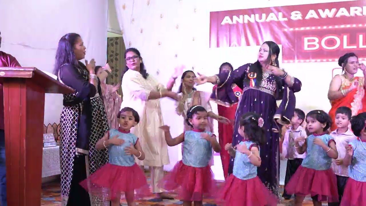 Big salute to legend, Mr. Dharmendra Deol ji from our cute Champ and parents Annual Function 2025-26
