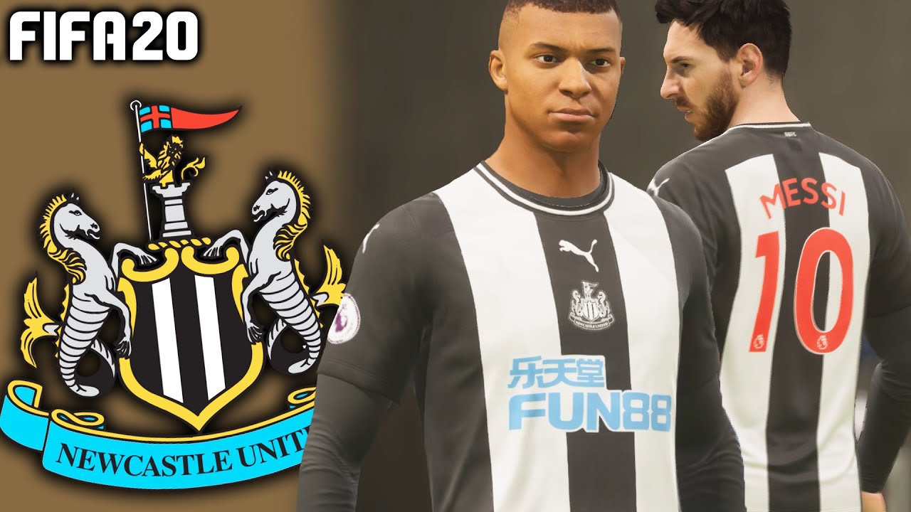 INVESTI 2 BILIÕES no NEWCASTLE!! FIFA 20
