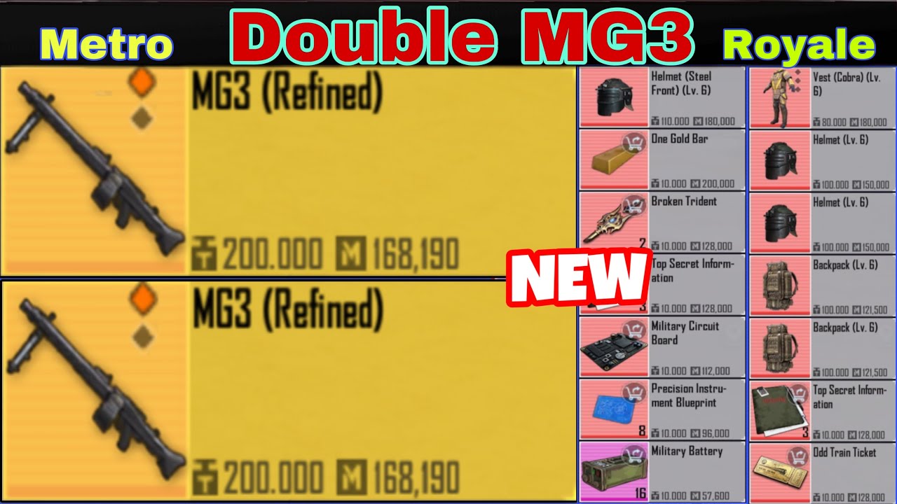 Lost Double MG3 Against DBS Shotgun 😢 Metro Royale New Chapter 21 Pubg Mobile