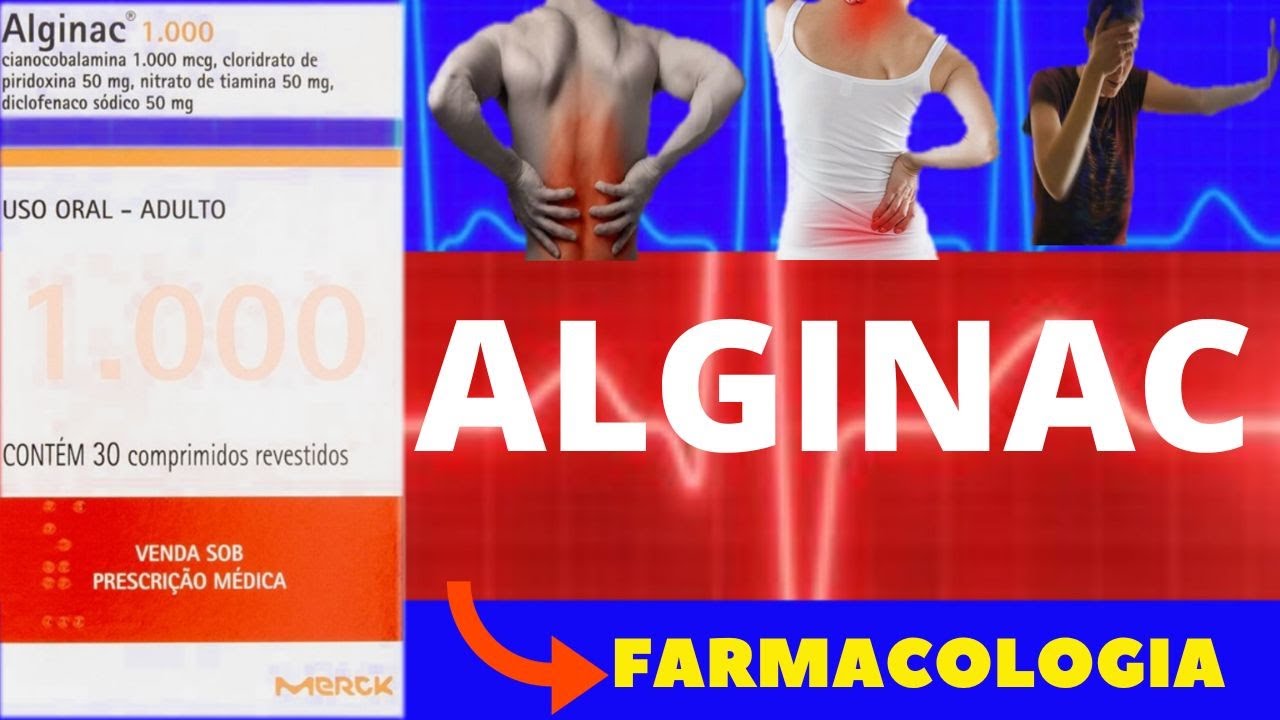 ALGINAC - PARA QUE SERVE, COMO USAR, COMO FUNCIONA, EFEITOS COLATERAIS - TUDO SOBRE ALGINAC