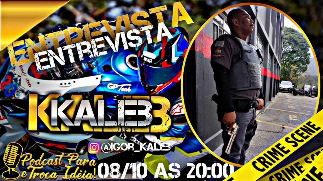 PARA E TROCA IDEIA - SOLDADO E PILOTO MOTOVELOCIDADE KALEB  #34