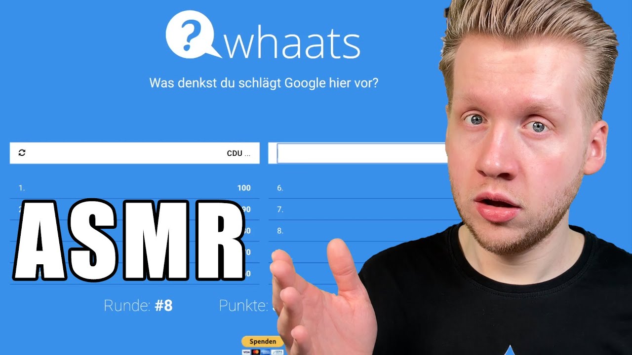 ASMR - Wie immer richtig KOMPETENT! - Whaats?