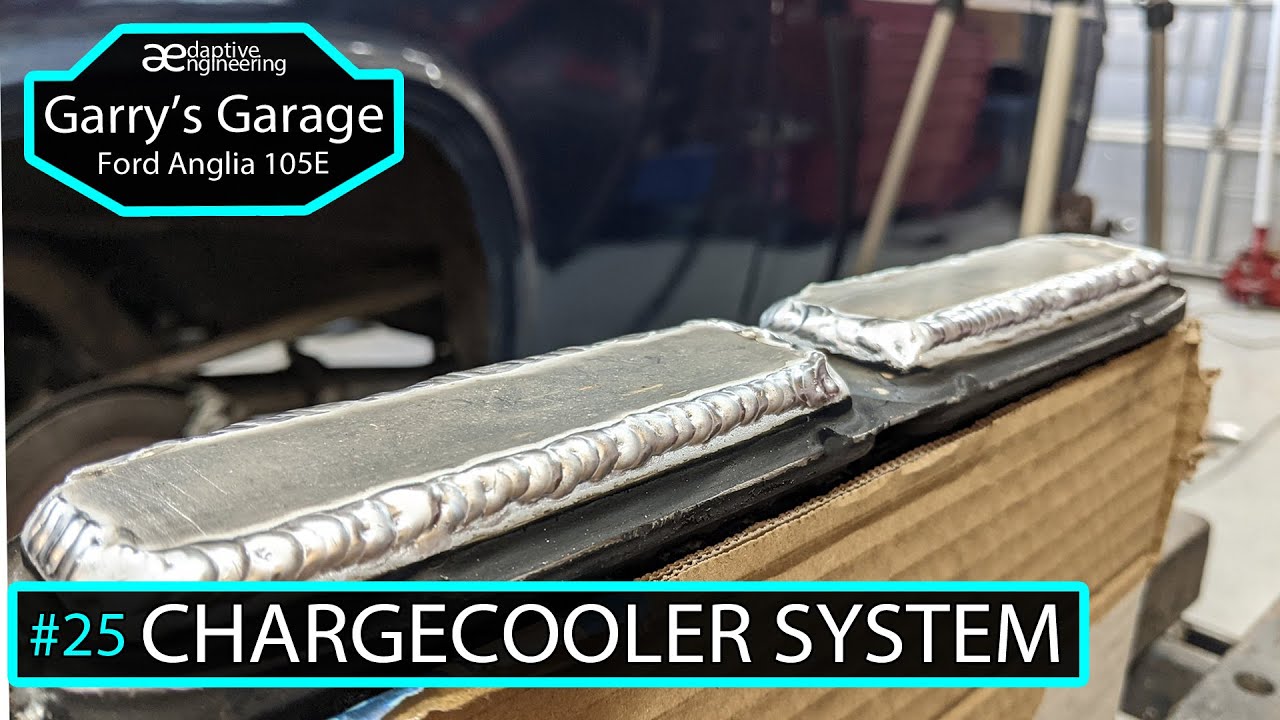 Garry's Garage - Chargecooler system work - Ford Anglia #25