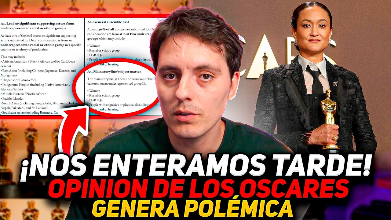 Ponen a Mujeres y discapacitados en misma Categoria! Filtran requisitos de Oscares