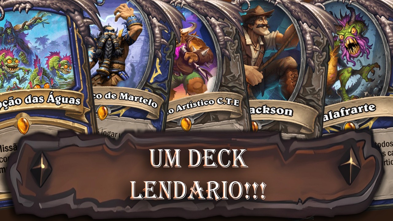 Deck com 40 Lendárias - Gameplay Livre