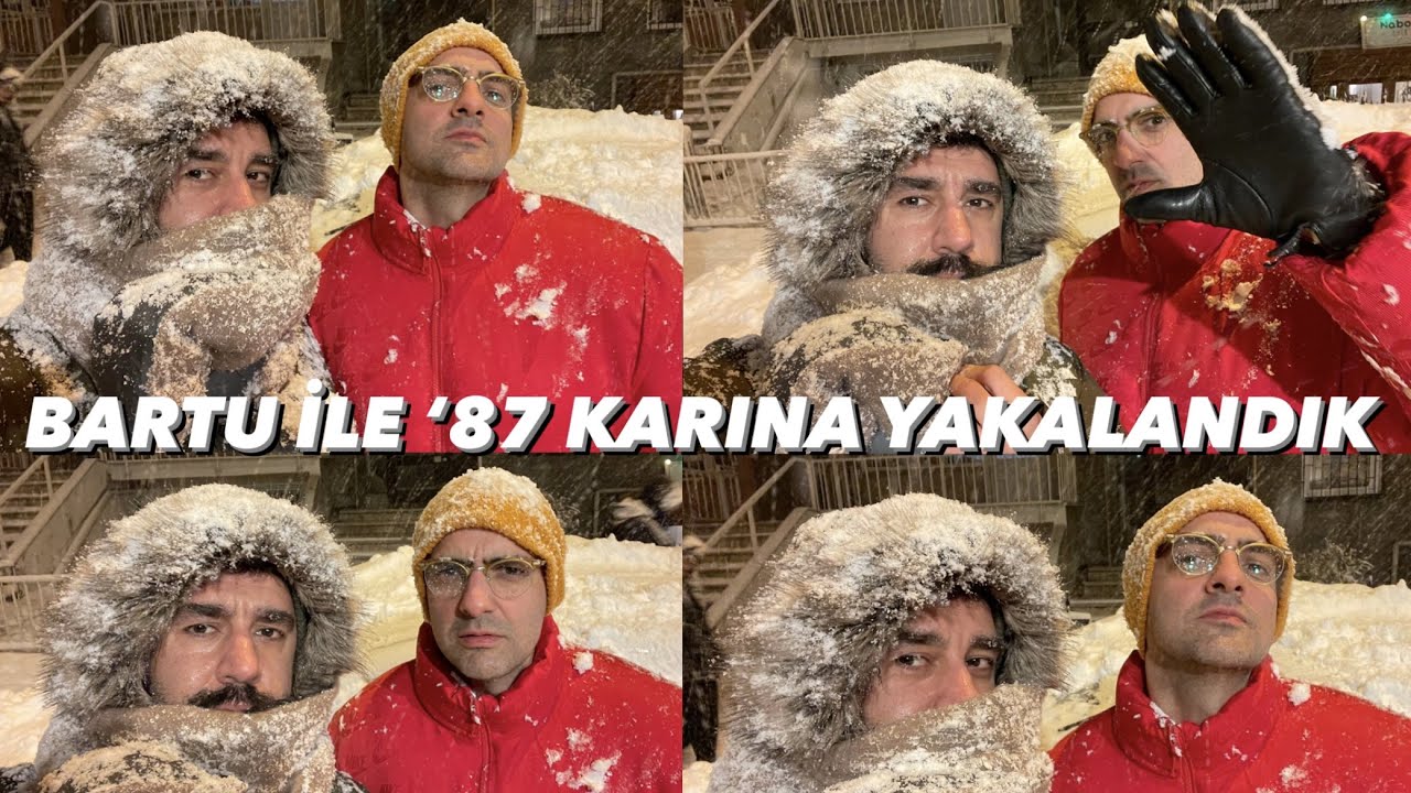 Bartu'yla Kar Şoku ve Matematik Masterclass'ı | VLOG BÖYLE BİR ŞEY Mİ?