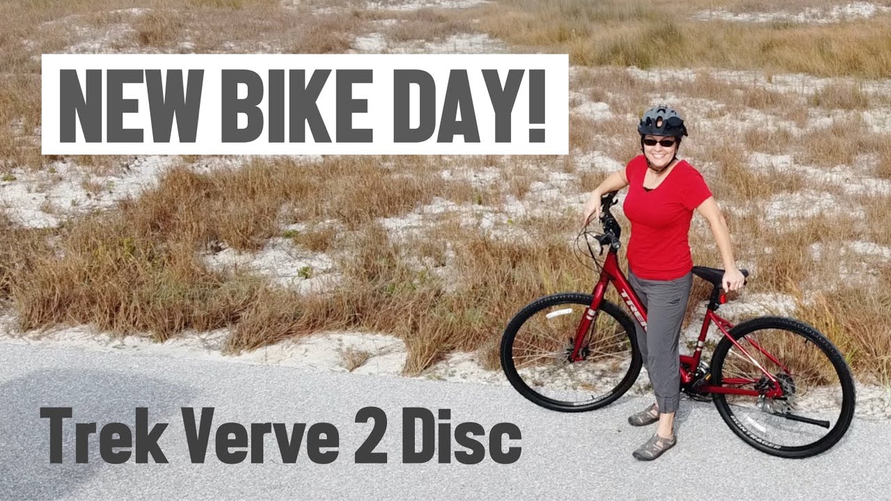 День нового велосипеда! Обзор Trek Verve 2 Disc Lowstep 2021 года