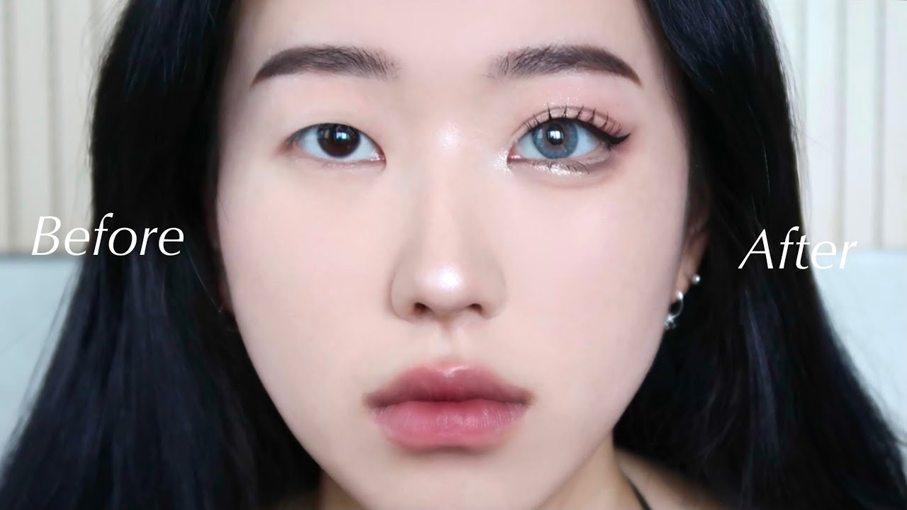 KOR) 一重から二重にする整形級メイク術ㅣ무쌍에서 유쌍!! 눈이 2배로 커지는 성형급 메이크업👀💕