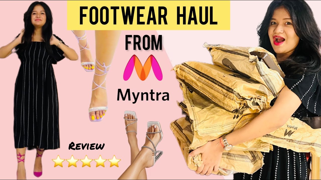Myntra Heels Haul| best review ⭐️ | trendy affordable heels 👠 under range of 1000 rs. Worth or not?