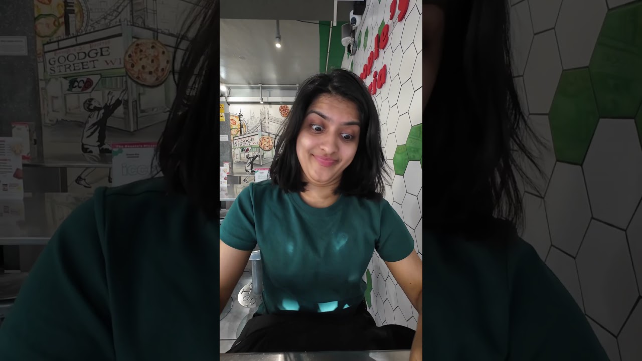 Mallu girl first time in a British restaurant #shorts #youtubeshorts #uklife #foodlover #mallu