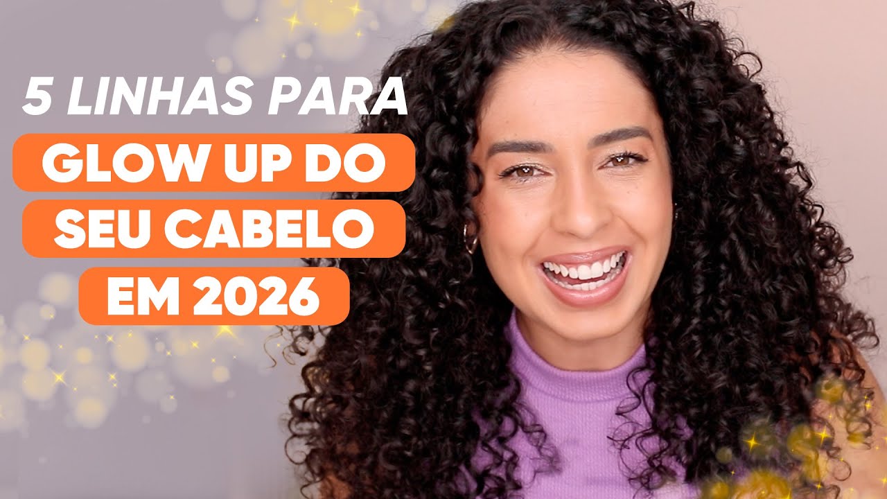MELHORES LINHAS PRA DAR UM GLOW UP NO CABELO CACHEADO ✨ | JULIANA LOUISE