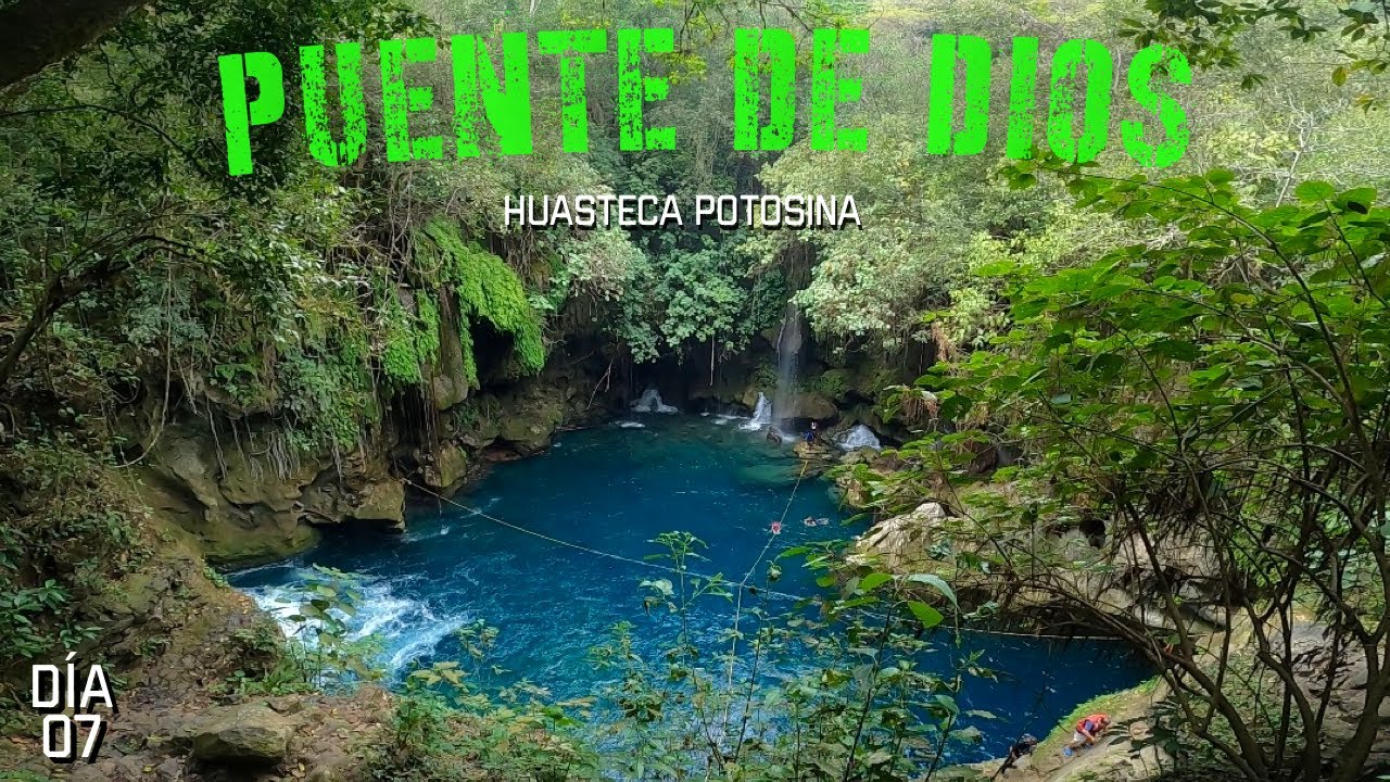 HUASTECA POTOSINA EN MOTO // PUENTE DE DIOS