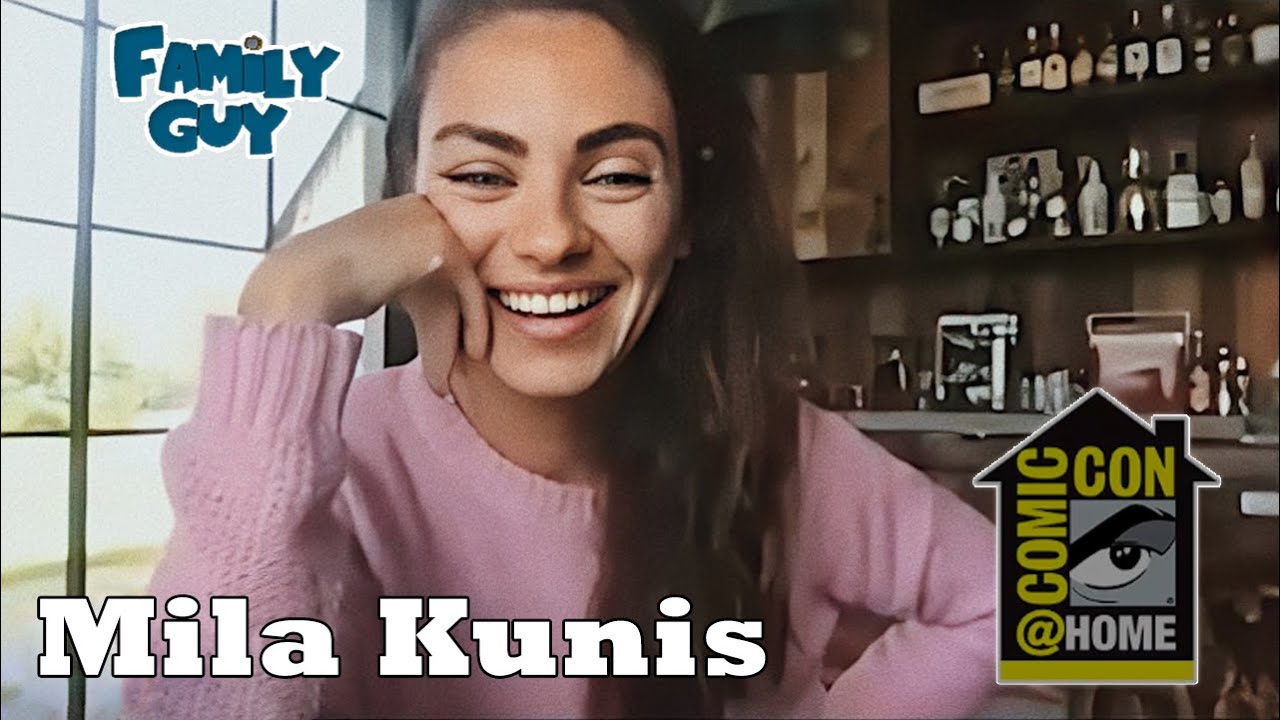 Family Guy Panel | Comic Con @Home 2020 Mila Kunis ONLY