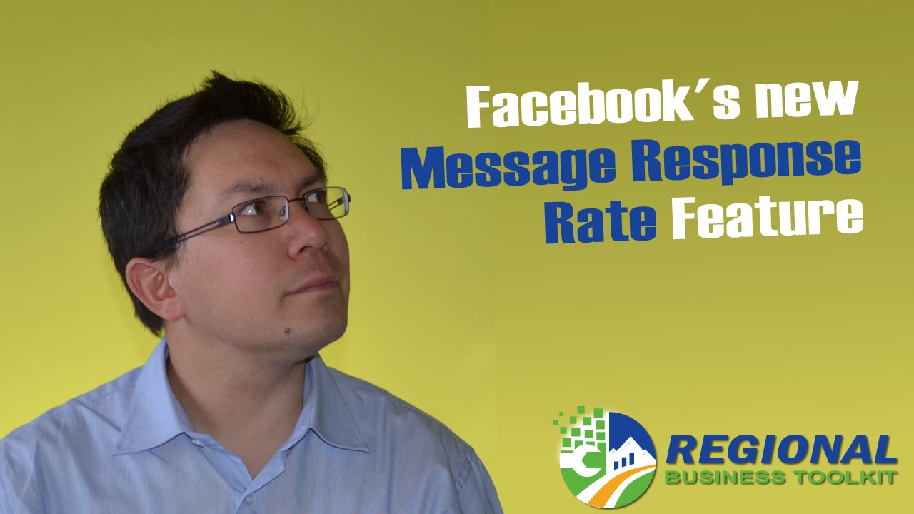 Facebook's New Message Response Rate Feature
