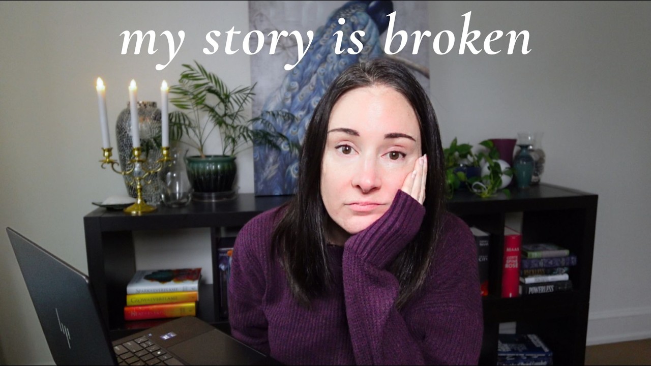 my book is falling apart, let's fix it | writing vlog