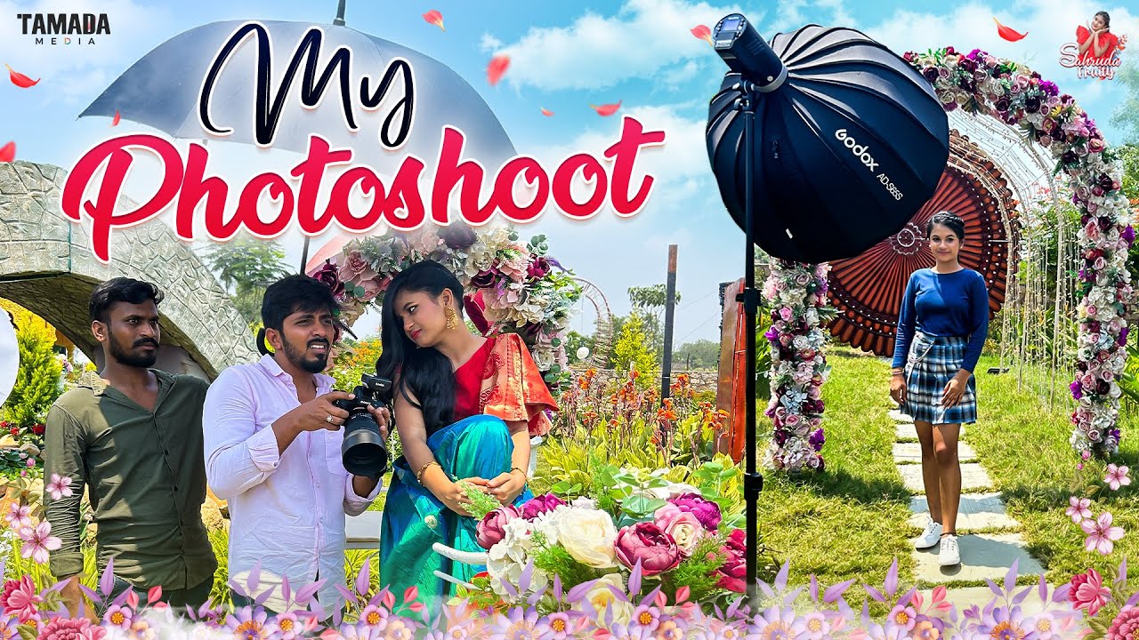 My Photoshoot || Photoshoot Making Vlog || BTS || sahrudafruity