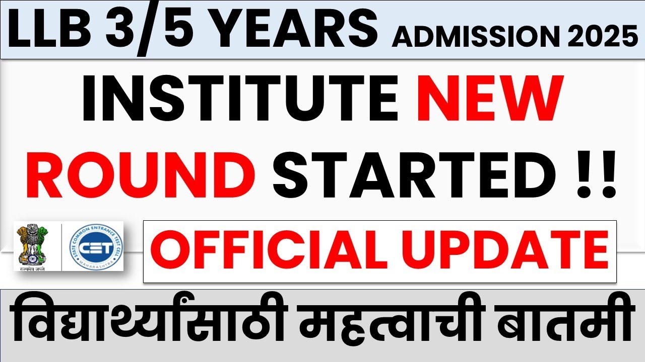 MH CET LAW (3/5 Yrs) Institute Level Round 2025 Live Doubt Solving Session🔥| Ask Your Questions Now