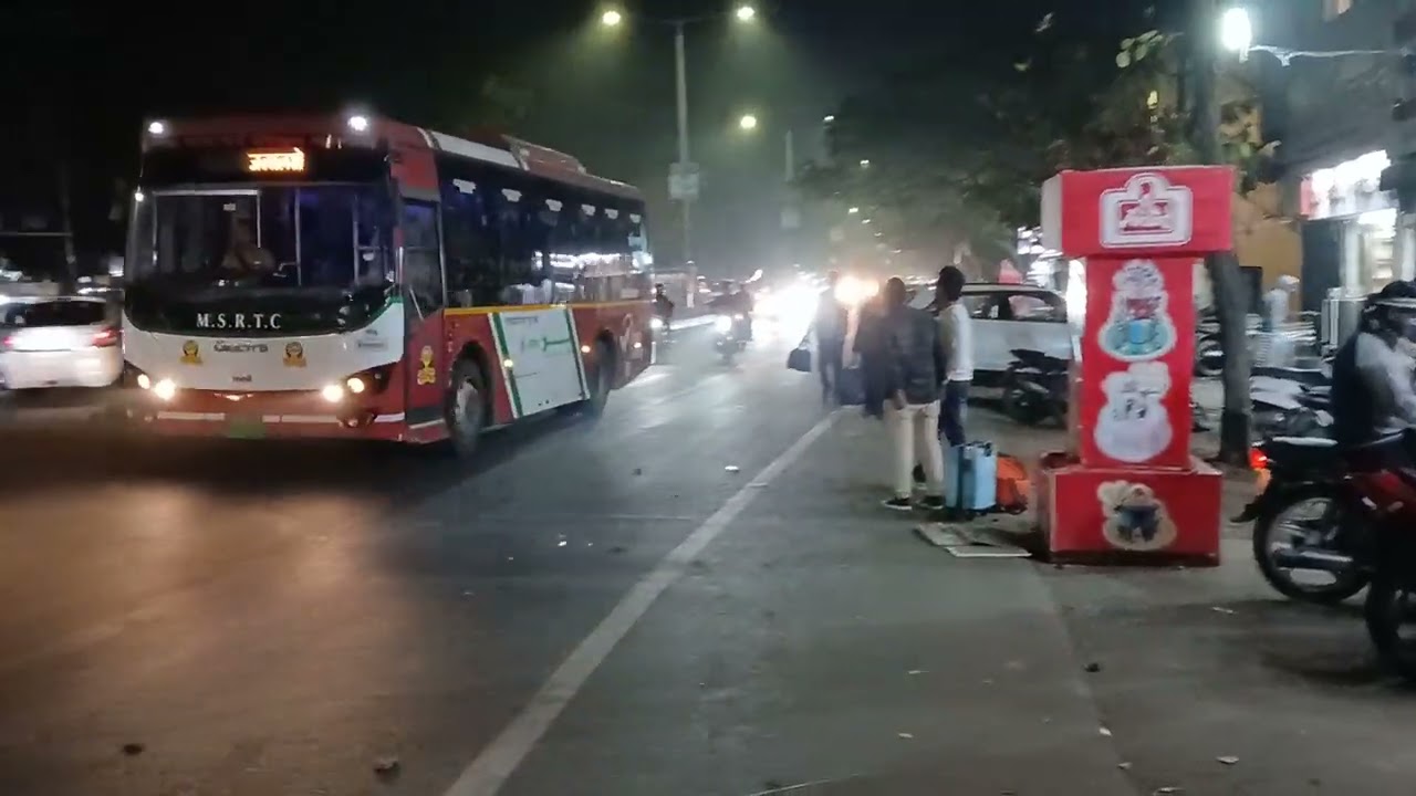 msrtc electric bus nagpur