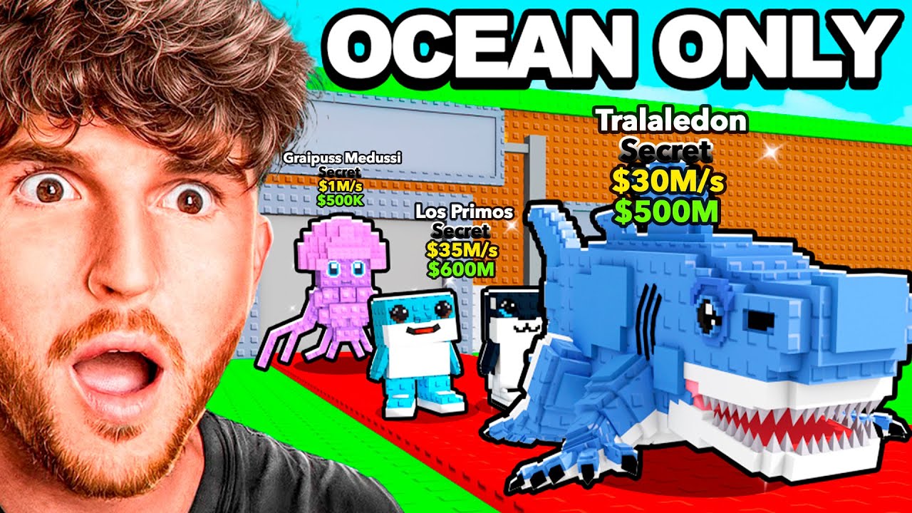 $0 - $1 Trillion Only Using OCEAN BRAINROTS