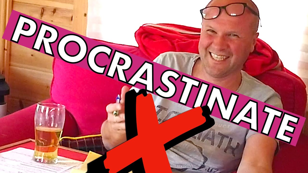 Not motivated? Do this.  (How I beat procrastination.)