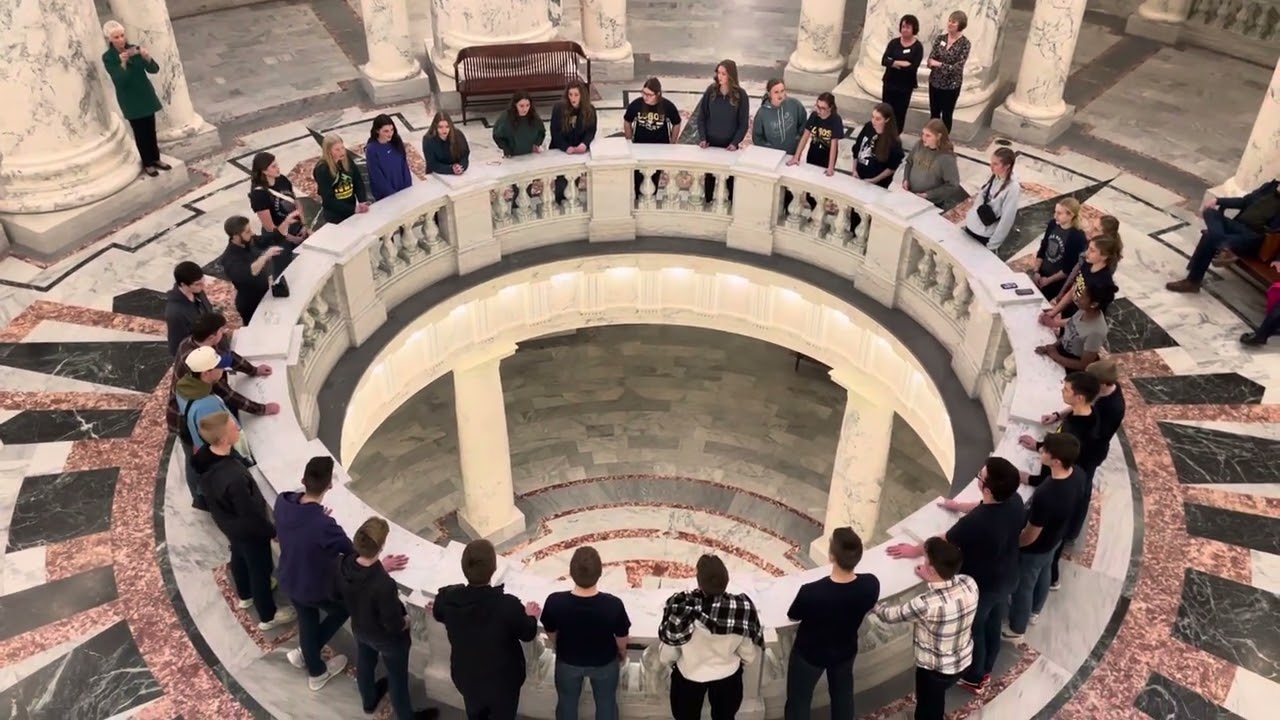 Hear My Prayer (Purcell) - Logos High School Chamber Choir - Idaho State Capitol Rotunda