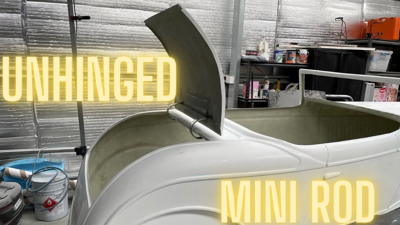 how to make mini hot rod Boot / Trunk Lid Hinges #Kustom