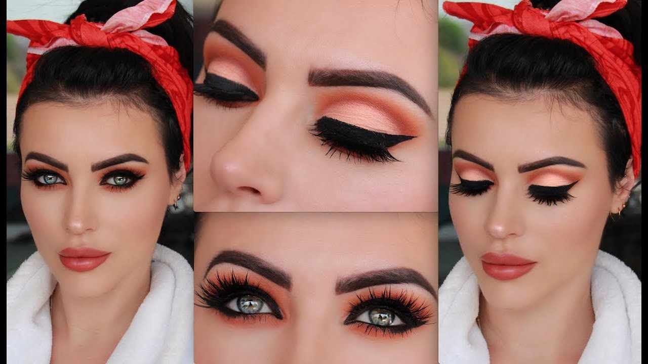 Pin Up Fall Makeup Tutorial