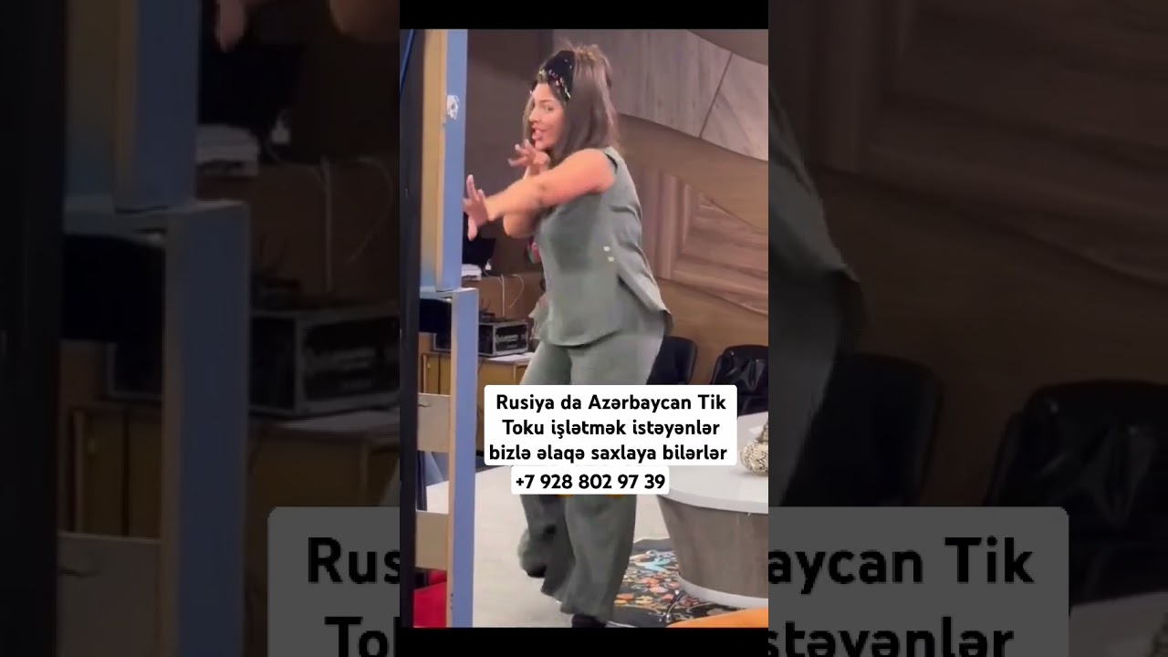 Mələk kazımova yeni tik tok trend olan 