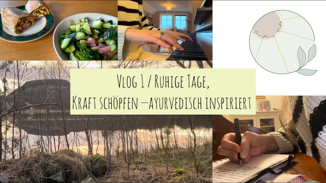 Vlog 1/ Ayurvedisch inspiriert/ Meditieren/ Kochen/ Süßkartoffel-Gnochis