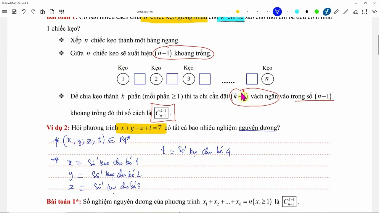 Bài toán chia kẹo Euler