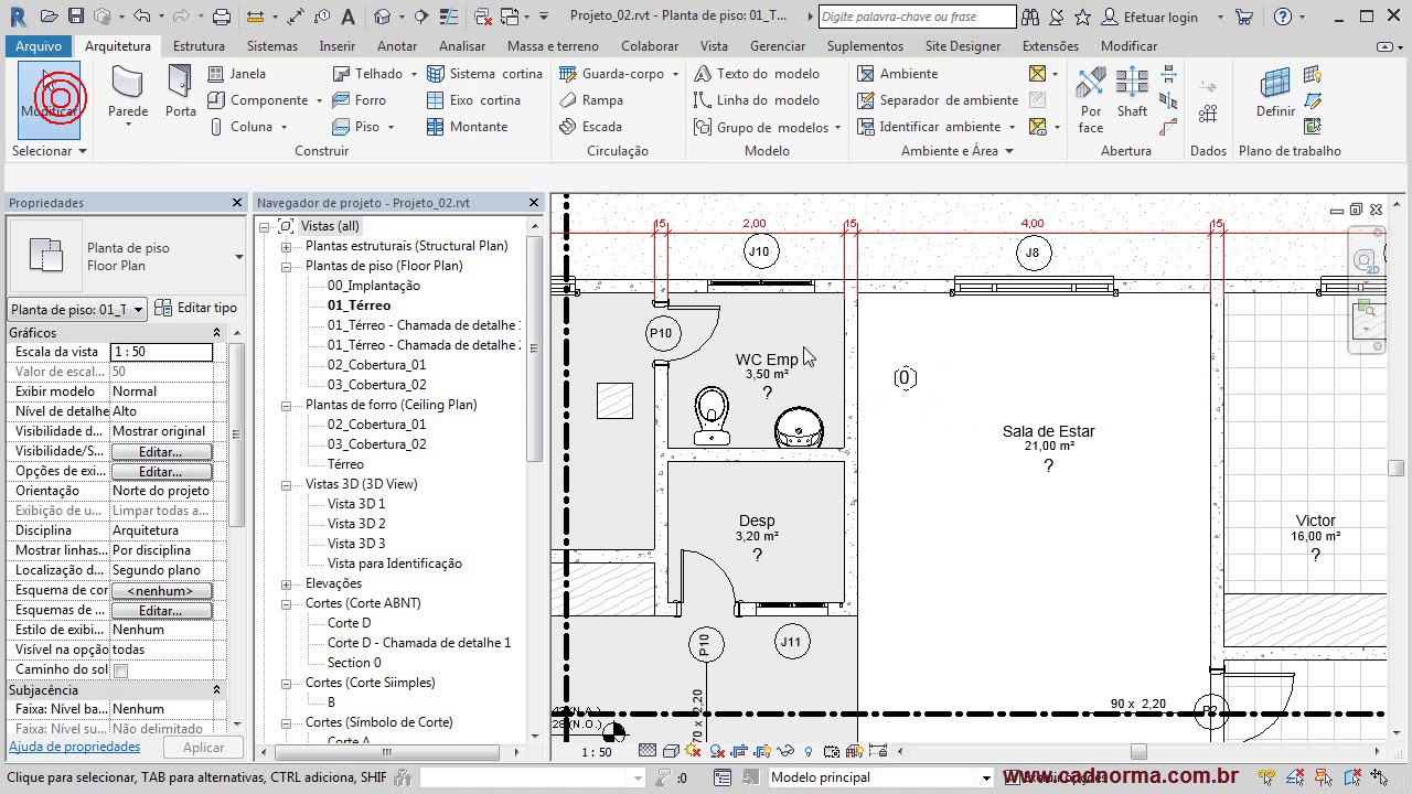 Revit III - J-11 - Blocos de Notas