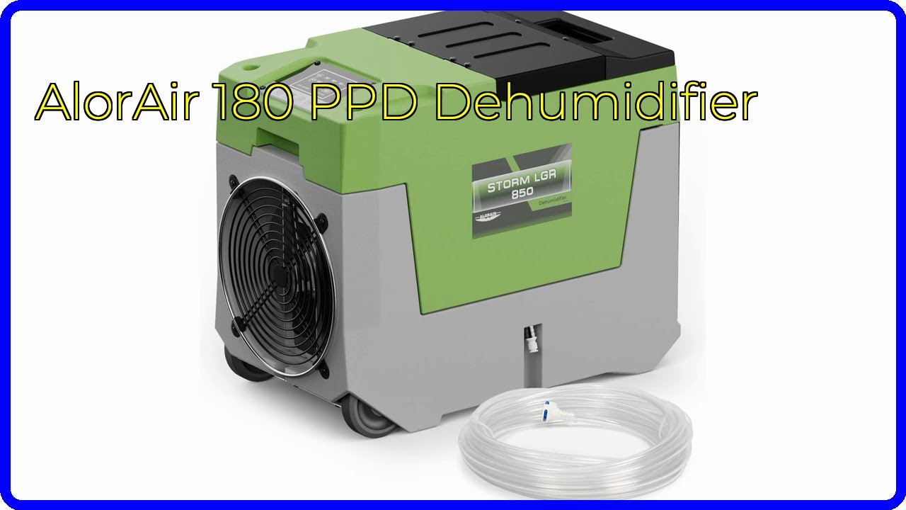 REVIEW (2026): AlorAir 180 PPD Dehumidifier. First Look.
